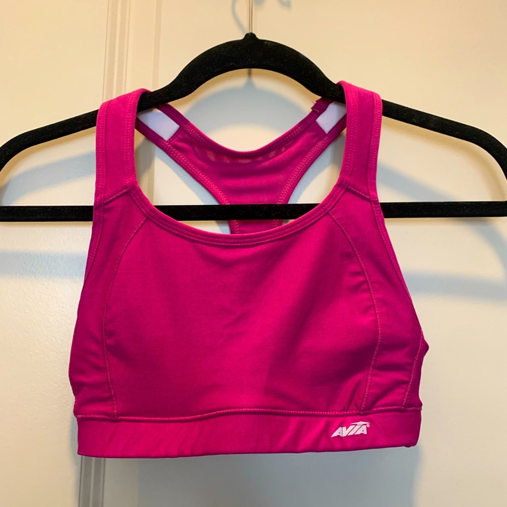 AVIA Deep Pink Sports Bra